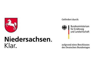 Logo Gefördert durch: Bundesministerium für Ernährung und Landwirtschaft aufgrund eines Beschlusses des Deutschen Bundestages
