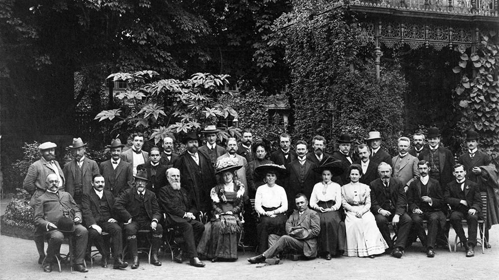 Erste Hauptversammlung des VNP im Jahr 1910 in Stuttgart