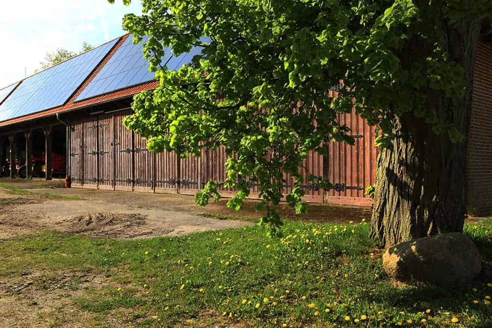Hofgebäude auf dem Landschaftspflegehof Hof Tütsberg | Foto: Christian Burmester