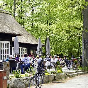 Milchhalle Wilsede: Rasthaus für Wanderer und Radfahrer | Foto: Christian Burmester Milchhalle Wilsede: Rasthaus für Wanderer und Radfahrer | Foto: Christian Burmester