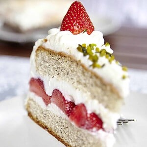 Selbst gebackene Torte in der Milchhalle Wilsede | Foto: Christian Burmester Selbst gebackene Torte in der Milchhalle Wilsede | Foto: Christian Burmester