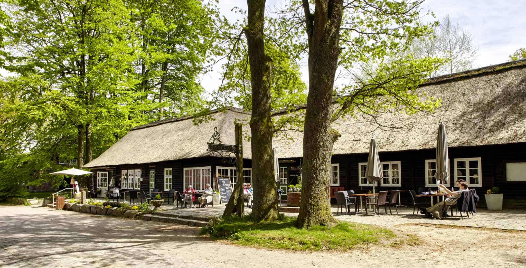 VNP Milchhalle und Museumsladen in Wilsede | Foto: Christian Burmester