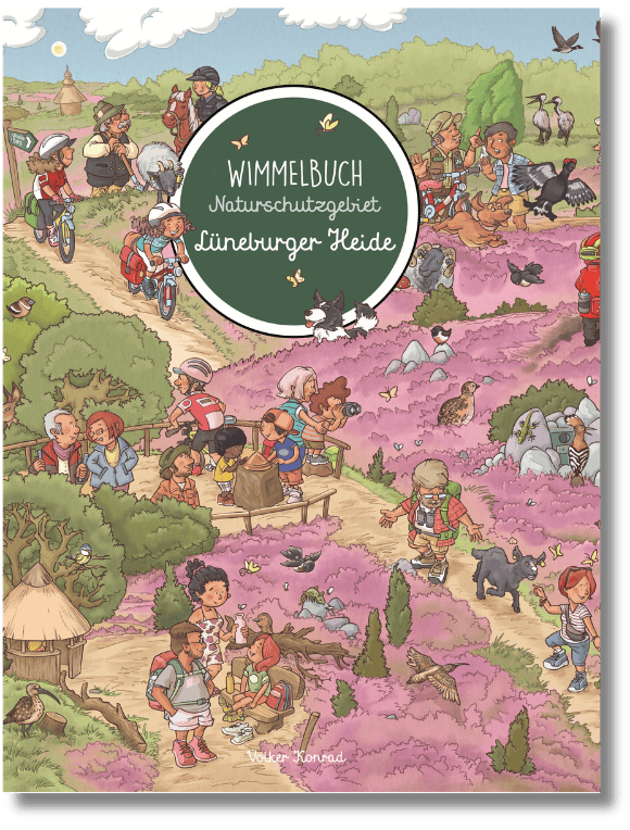 Wimmelbuch Naturschutzgebiet Lüneburger Heide